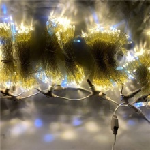 Copper Wire Light LED Window Curtain Festival Decorations 16 Colors Changing Outdoor String Lights for Holidays