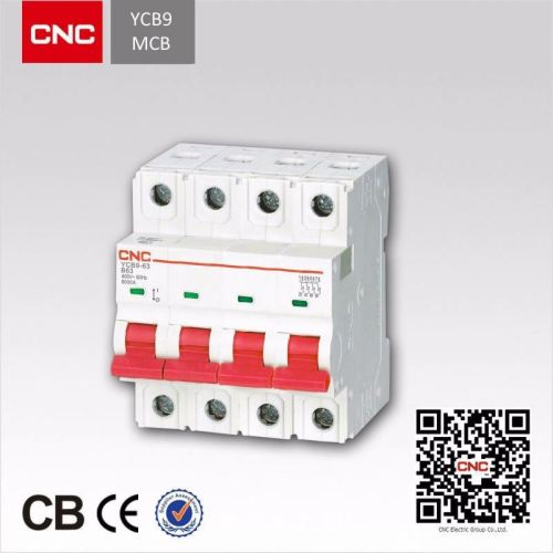 YCB9-63A(H) single phase type of circuit breaker