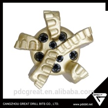 8-1/2" directional steel body PDC bit,five blade , for well drilling