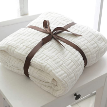 Warm & Soft Luxury Cable Knit Cashmere Blanket Throw Blanket For Bed Cover Hot sale products
