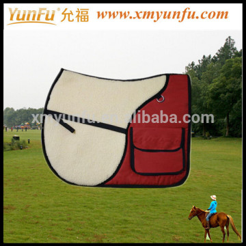 Red English Trail Saddle Pad