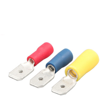 Brass PVC Insulated Spade Quick Disconnect Terminals