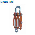 Hoisting Tower Erection Tools Nylon Sheave Tackle