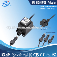 IP68 rainproof AC adaptor