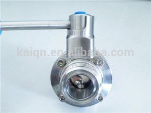 butterfly valve with threaded