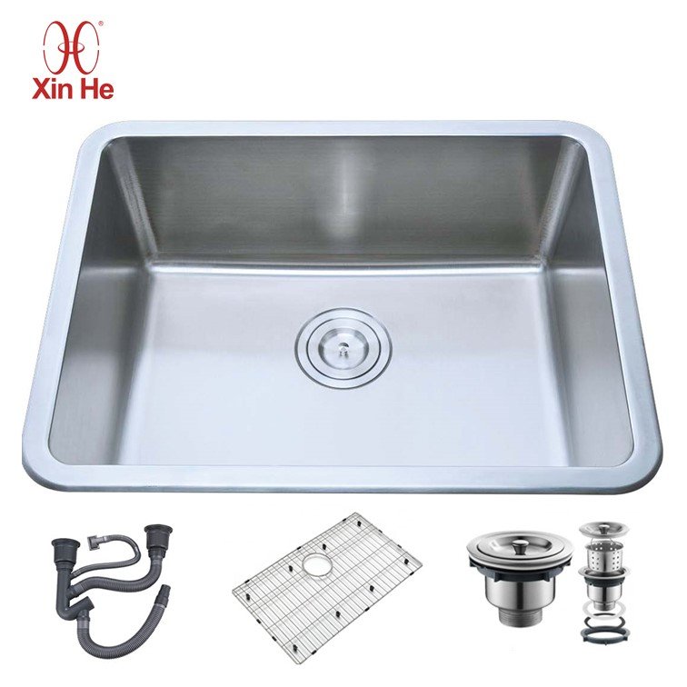 R25 Undermount Stainless Steel Single Bowl Kitchen Sink