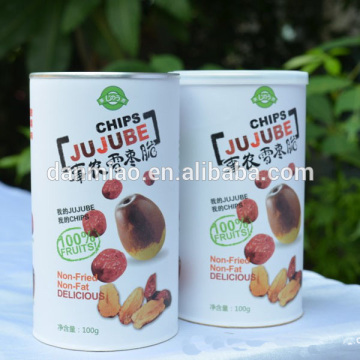 paper carrier can for jujube chips