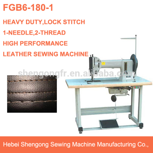 SHENPENG FGB6-180-1 High Performance Single Needle Flat Bed Leather Sewing Machine                        
                                                Quality Choice