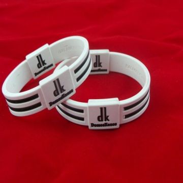 Magnetic Sports Silicone Bracelets Monster Anion Rubber Silicone Wristbands