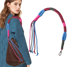 Custom Handmade Paracord Shoulder Strap Bag Holder Handbag Strap for Designer Bags