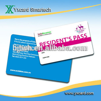 IC Contact Smart Card in ISO Standard
