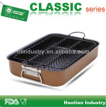 Aluminum bbq grill roasting pan,gas bbq grill pan