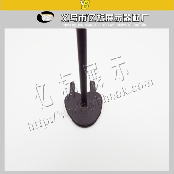 fashion Chrome-plated pegboard apple shelf display hooks