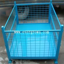 Heavy Duty Industrial Stackable Storage Wire Mesh Containers