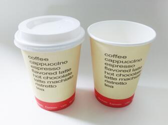 Eco-Friendly Paper Cups/Coffee Paper Cup with Lid