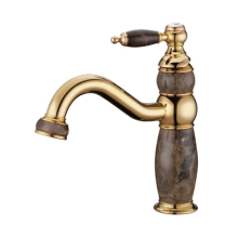 European all copper imitation basin faucet