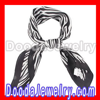 Black And White Silk Scarf Square Pure Brand Silk Scarves Wholesale?