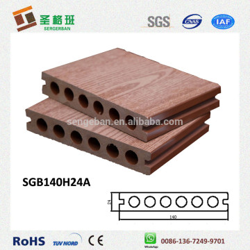 wpc decking/composite decking/wood plastic composite outdoor decking