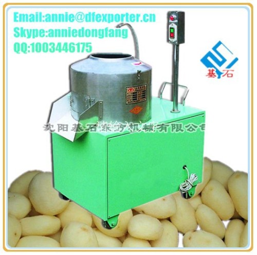 sweet potato peeling machine/ potato washing and peeling machine