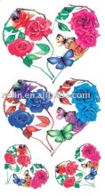fashion body tattoo,tattoo sticker
