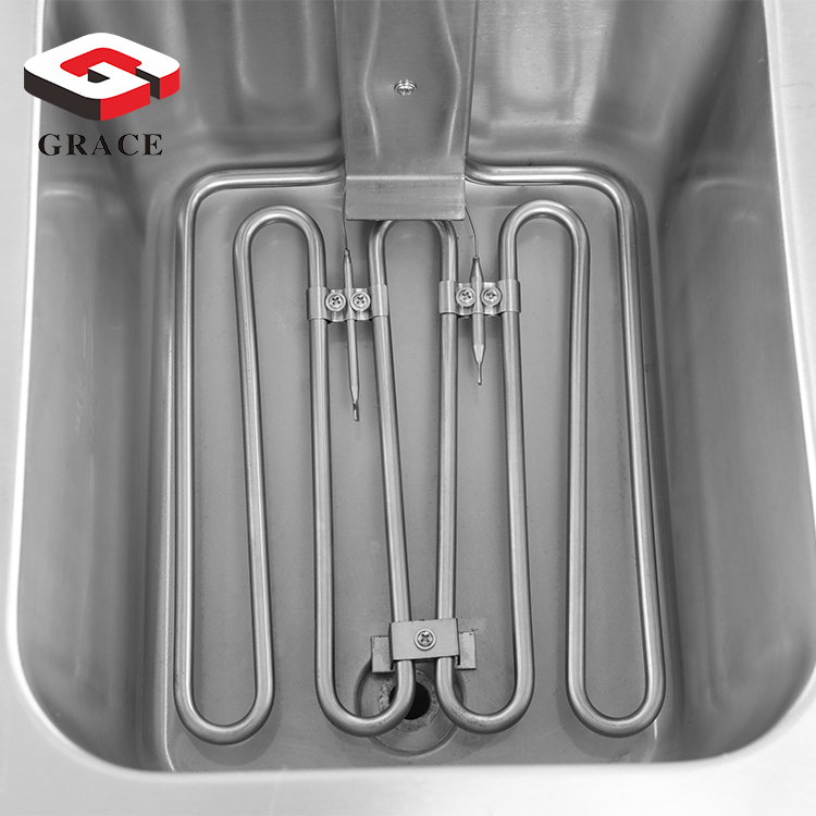 Commercial Professional Design Countertop Electric French fried Chicken Deep Fryer