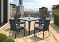 Rectangular Outdoor Dining Table With Chairs