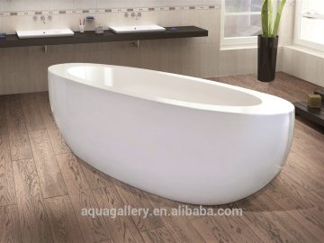 Modern White Color Acrylic Bathtub