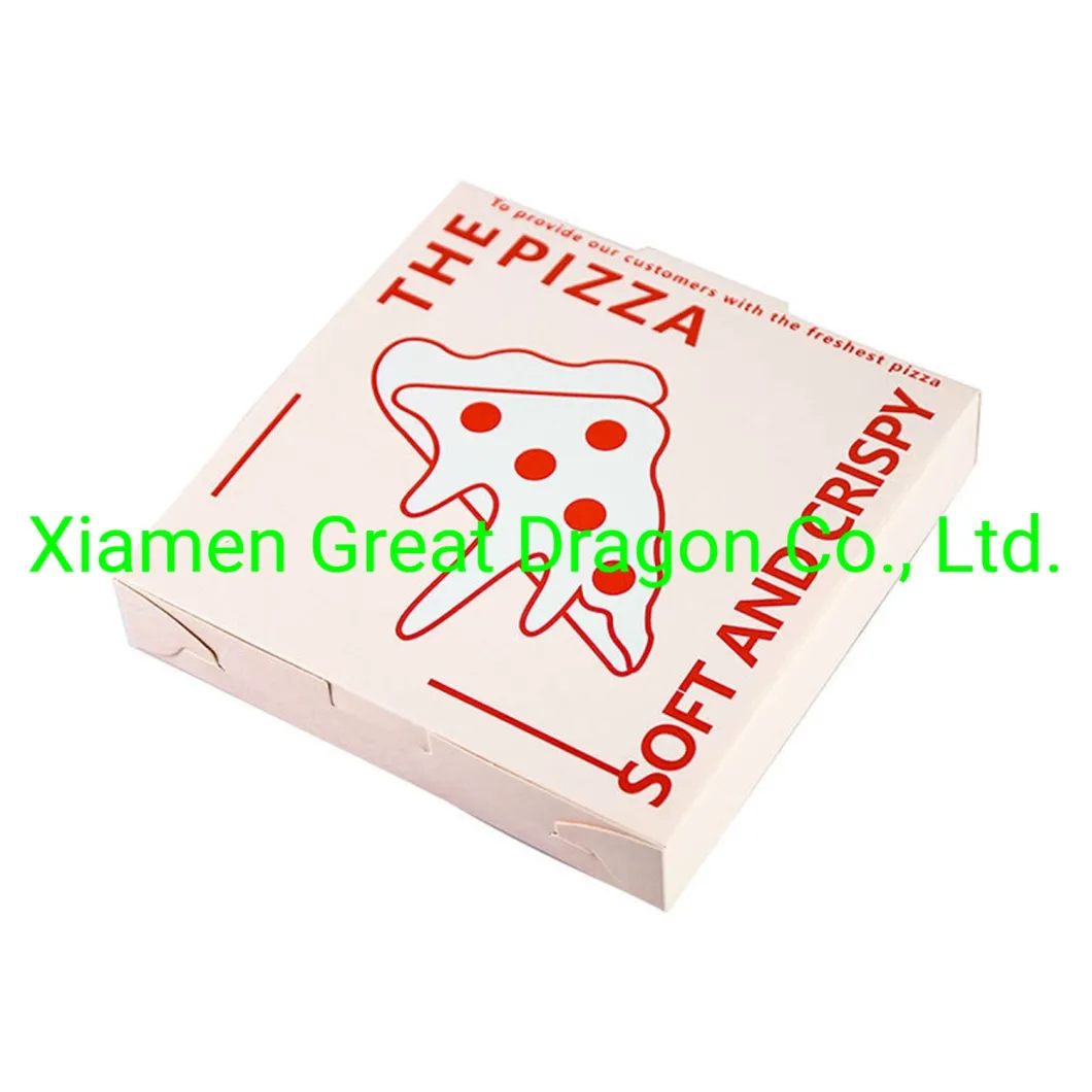 Take out Pizza Delivery Box with Custom Design Hot Sale (PZ2511006)