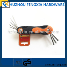 FX04041 Professional CR-V Folding Torx Hex Key Wrench Set