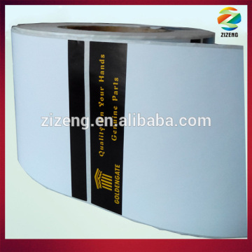 Thermal label for barcode