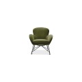 Yüksek kaliteli nordic mobilya modern stil eğlence döner backrest pp sandalye ile tekerlek için otel ofis konferans salonu