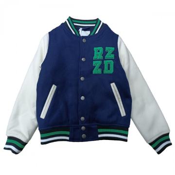 Girl&#39;s Short Jackets in Navy White