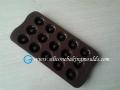 15 trous Eco Mini Savarin Silicone bonbons chocolat moules avec nouveauté Durable