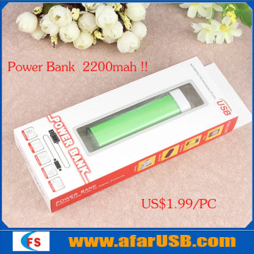 (Top) Power Bank 2600mAh, Mobile Power Bank 2600mAh, Lipstick Power Bank 2600mAh