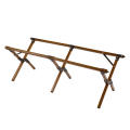 Outdoor Small Portable Folding Wooden Camping Table