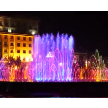 Outdoor waterfall pool fountain