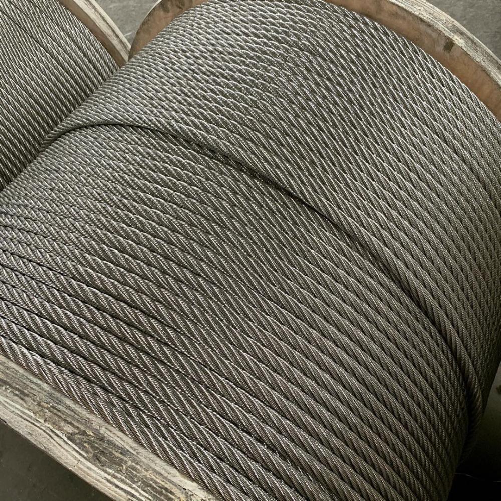 Roestvrijstalen draadtouw 19x7 niet-roterend touw