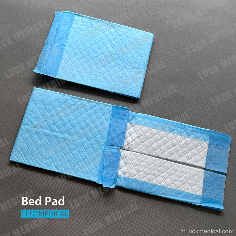 Underpads jetables pour le lit