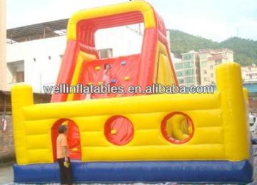 commercial inflatable dry slides / commercial inflatable slide combo, China inflatable slide