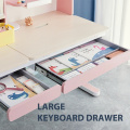 Scrivania di studi per bambini in legno Ergonomic Kids Study Desk