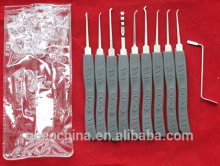 GOSO LOCKSMITH CIVIL USE TOOLS--1-49 9pcs hook picks lock picking set