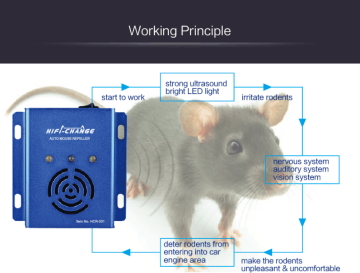 12V DC Auto Mouse Repeller Car Rat Expeller