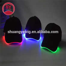 LED baseball cap/led key cap light/baseball cap with built-in led light