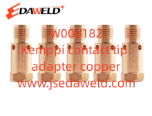 Kemppi welding contact tip adapter copper w006182