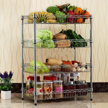 kitchen Stainless Steel Vegetable Storage Rack