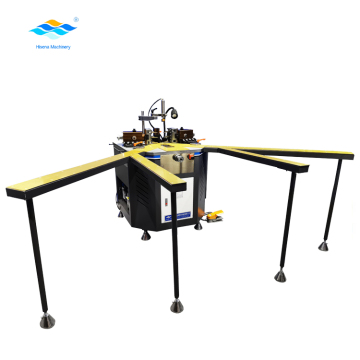 Aluminum Window Fabrication Equipment - Corner Crimping Machine