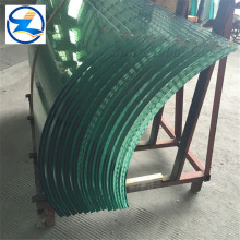 Curved bent building tempered safety glass