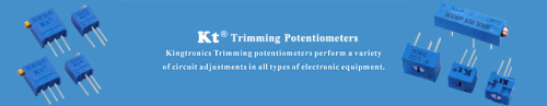 Kingtronics (Kt) Trimming Potentiometers TRIMPOT