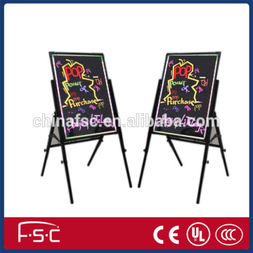 Coffee shop sign board led illuminated writing board