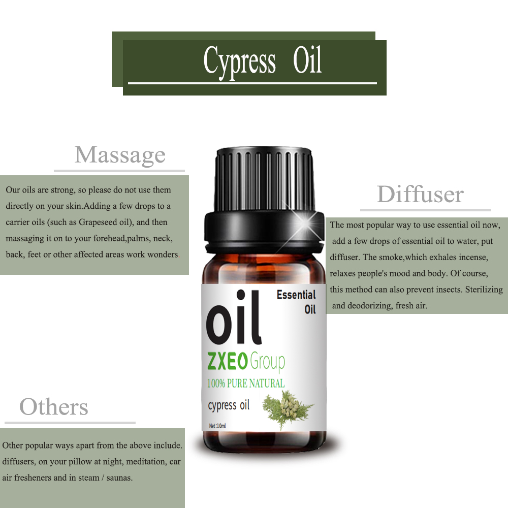 minyak esensial cypress 100% aromaterapi grade premium murni